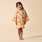 Wilson + Frenchy Daisy Glow Organic Terry Hooded Towel