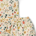 Wilson + Frenchy Summer Garden Organic Short Sleeved Pyjamas
