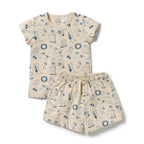 Wilson + Frenchy Tout est Magique Organic Short Sleeved Pyjamas