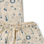 Wilson + Frenchy Tout est Magique Organic Short Sleeved Pyjamas