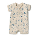 Wilson + Frenchy Tout est Magique Organic Boyleg Zipsuit