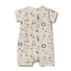 Wilson + Frenchy Tout est Magique Organic Boyleg Zipsuit