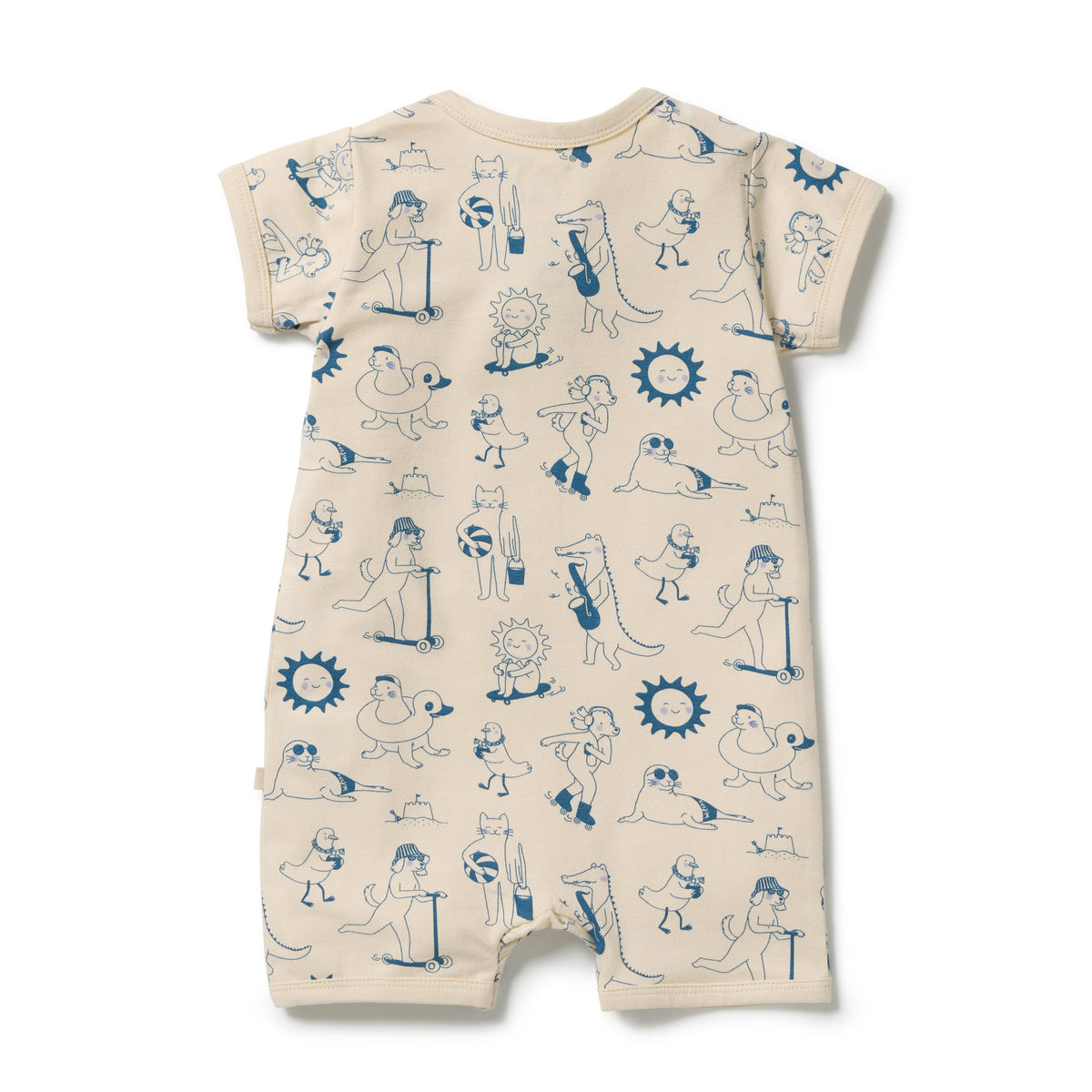 Wilson + Frenchy Tout est Magique Organic Boyleg Zipsuit