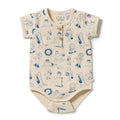 Wilson + Frenchy Tout est Magique Organic Henley Bodysuit
