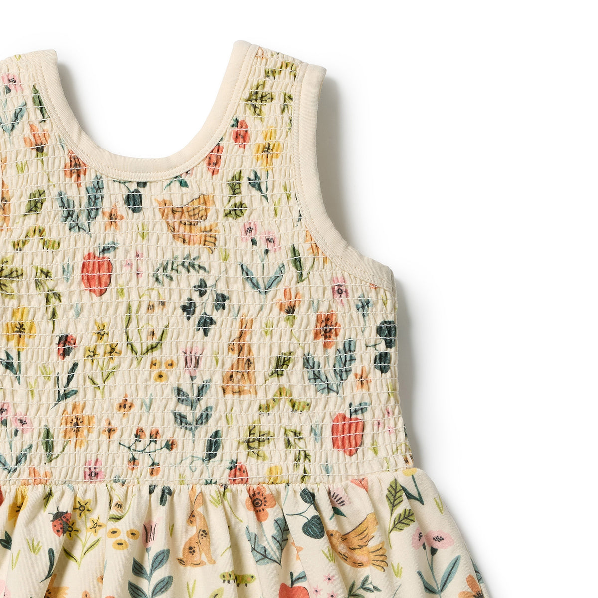 Wilson + Frenchy Summer Garden Organic Dress Set
