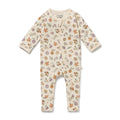 Wilson + Frenchy Maple Glow Organic Zipsuit with Feet