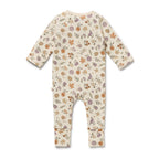 Wilson + Frenchy Maple Glow Organic Zipsuit with Feet