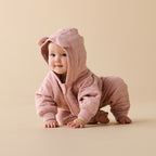 Wilson + Frenchy Maple Glow Organic Zipsuit with Feet