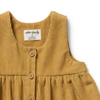 Wilson + Frenchy Amber Glow Organic Cord Dress