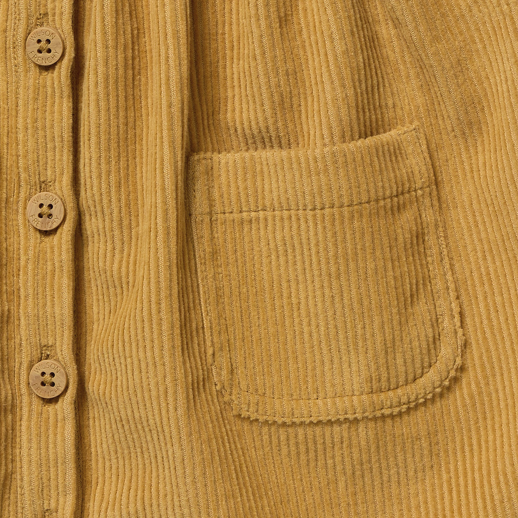 Wilson + Frenchy Amber Glow Organic Cord Dress