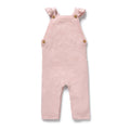 Wilson + Frenchy Marshmellow Organic Knitted Bubble Ruffle Overall