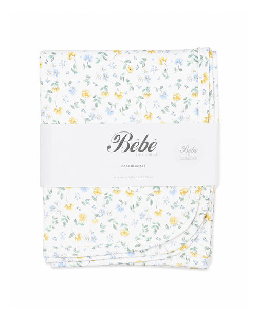 Bebe Libby Floral Organic Bunny Rug