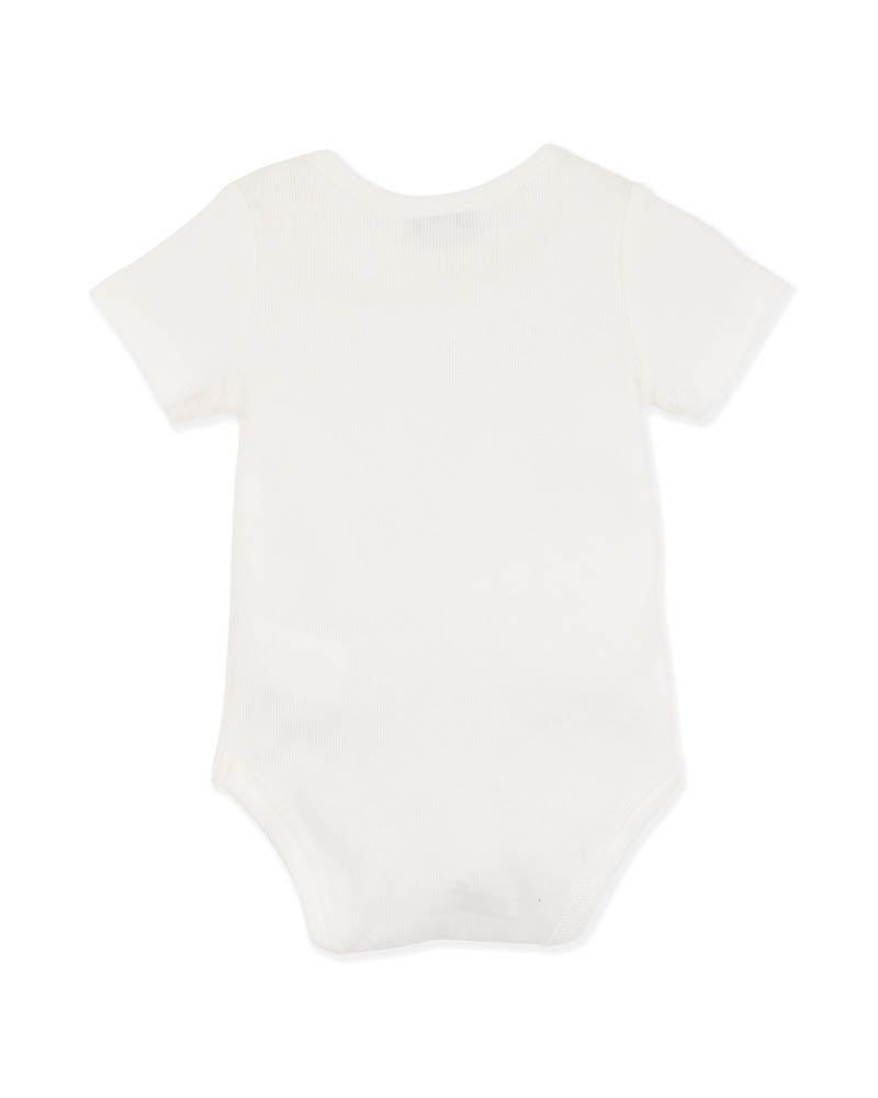 Bebe Plain Rib Bodysuit