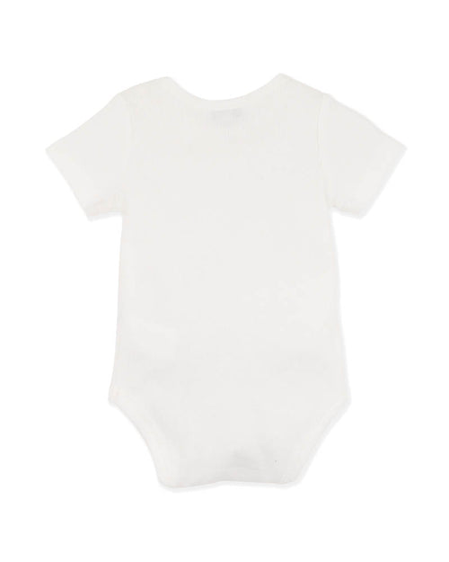 Bebe Plain Rib Bodysuit