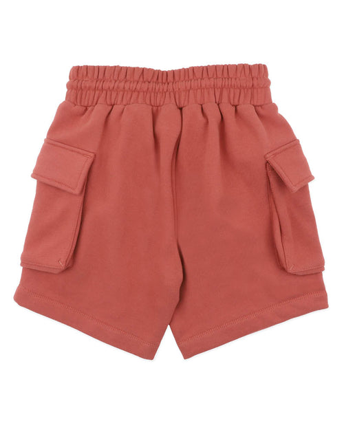 Bebe Sway Loopback Cargo Shorts I Rust