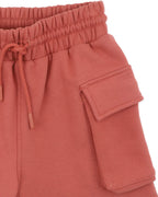 Bebe Sway Loopback Cargo Shorts I Rust