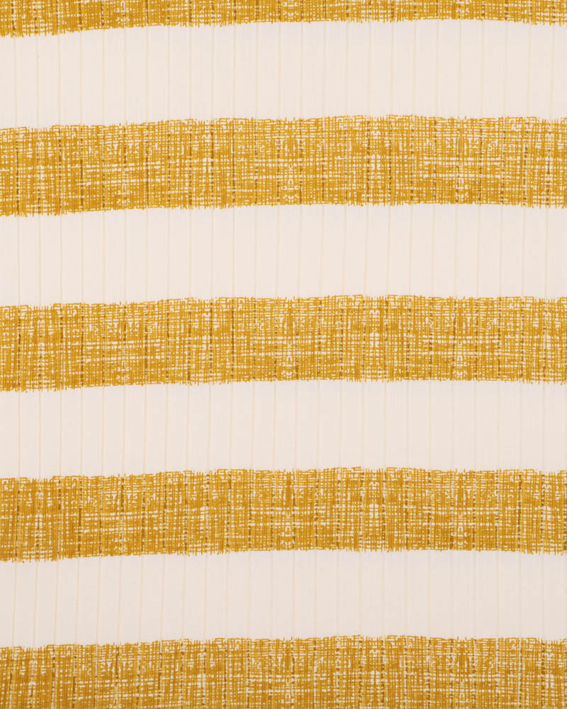 Bebe Sway Organic Stripe Wide Rib Tee