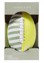 SUNNYLIFE I Neoprene Football Tides Out Citrus