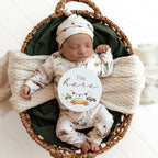 SNUGGLE HUNNY I Vintage Cars Organic Snugglesuit Convertible Romper: 3-6 Months (00)