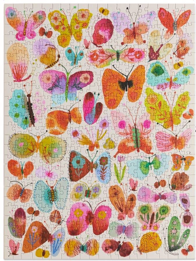 WERKSHOPPE I 500 Pc Puzzle I Belize Butterflies