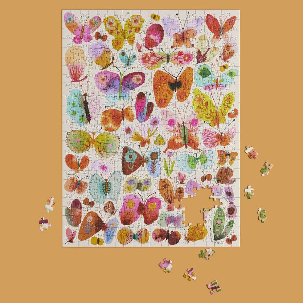 WERKSHOPPE I 500 Pc Puzzle I Belize Butterflies