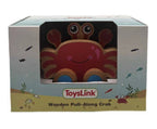 TOYSLINK I Wooden Pullalong Crab