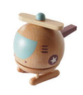 TOYSLINK I Wooden Helicopter Music Box