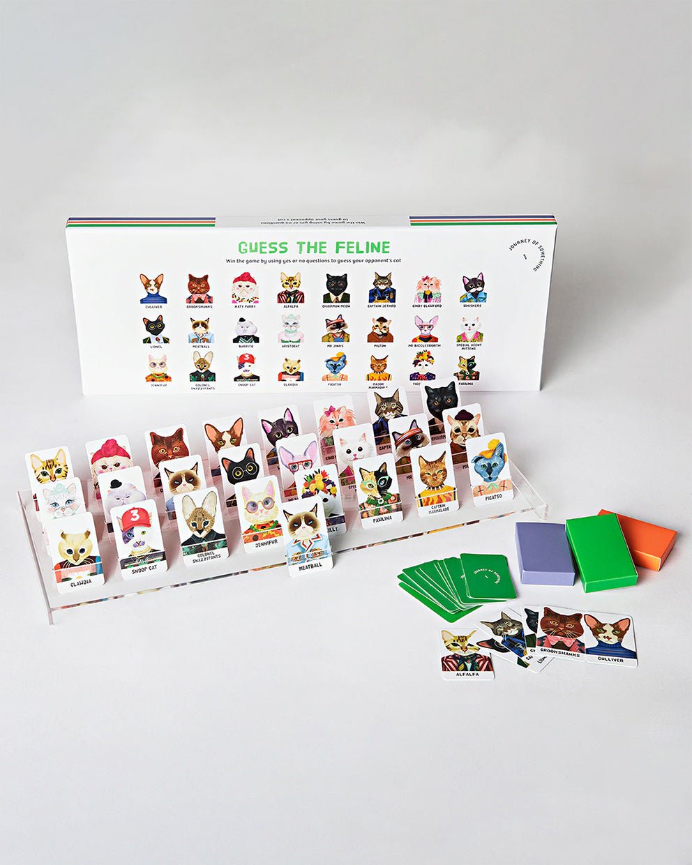 JOURNEY OF SOMETHING I Guess The Feline Card Game