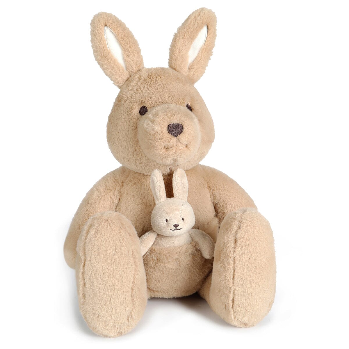 OB DESIGNS I Kip Kangaroo & Baby Joey Soft Toy 43cm