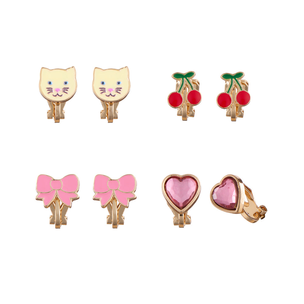 ROCKAHULA I Cute Kitten Clip On Earrings
