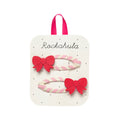 ROCKAHULA I Cutesy Bow Stripy Clips