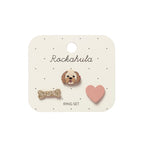 ROCKAHULA I Pippy Puppy Ring Set