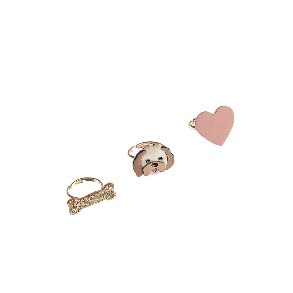 ROCKAHULA I Pippy Puppy Ring Set