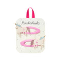ROCKAHULA I Rainbow Unicorn Clips