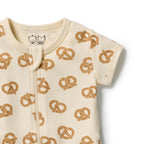 WILSON + FRENCHY I Pretzel Hugs Organic Rib Boyleg Zipsuit